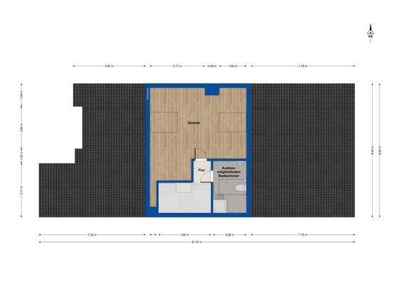 Grundriss Dachgeschoss