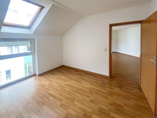 Blick vom Schlafzimmer