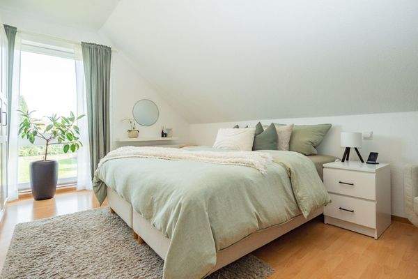 Schlafzimmer im Dachgeschos