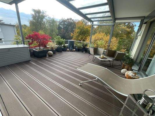 Dachterrasse nach Süden
