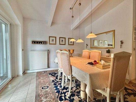 Gemütlicher Essbereich...