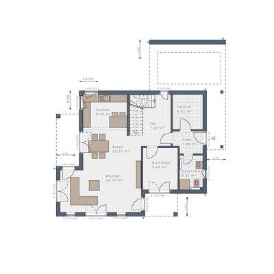 Grundriss Erdgeschoss