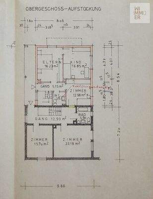 Grundriss Obergeschoss