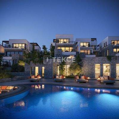 Apartments in a Complex with Rich Facilities in Alsancak