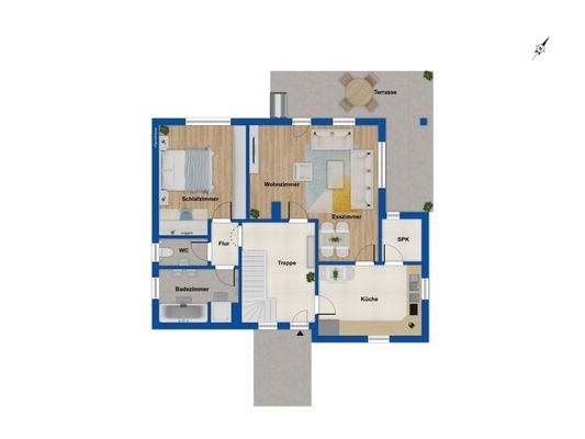 Grundriss Erdgeschoss