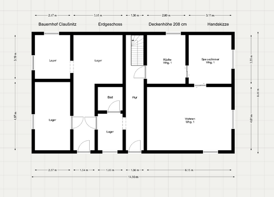 Grundriss Erdgeschoss