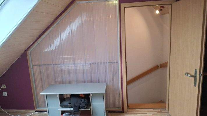 Zutritt Giebelzimmer