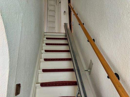 Treppe zum OG
