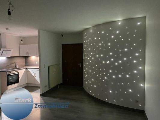 Wohnzimmer Sternenhimmel-Wand