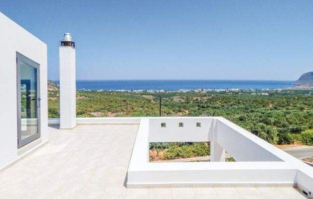 Milatos: Erstaunliche Villa mit Blick auf das Meer auf Kreta zu verkaufen