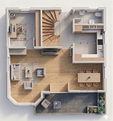 Grundriss Erdgeschoss