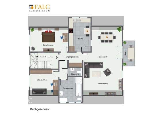 Grundriss Dachgeschoss