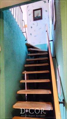 Treppe ins Dachgeschoss