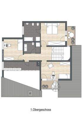 Grundriss Obergeschoss
