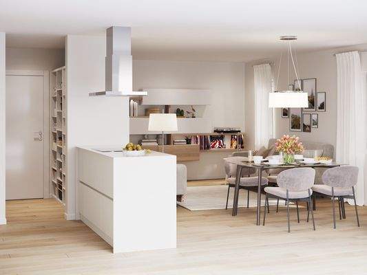 Wohnzimmerbsp. Whg. Nr. 3 u. 6