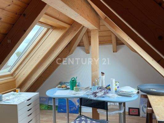 Spitzboden ausgebaut