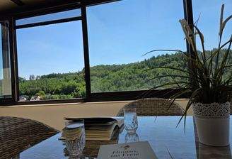 Blick aus dem Wintergarten