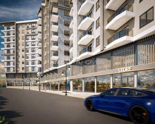 Apartments Near the Mall in Antalya Muratpasa