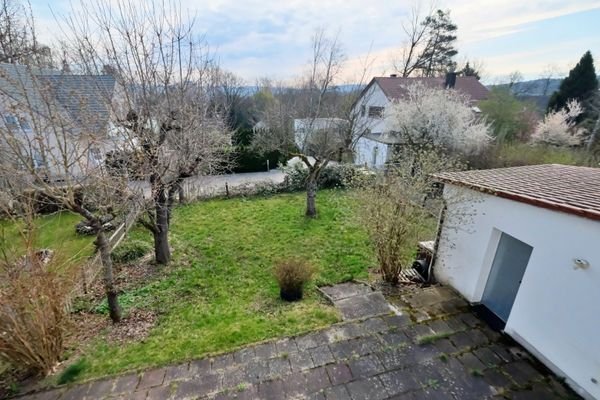 Garten Rückseite