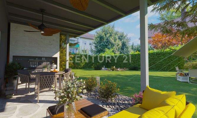 EG Terrasse Visualisierung