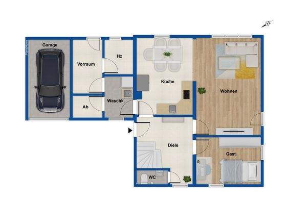 Grundriss Erdgeschoss