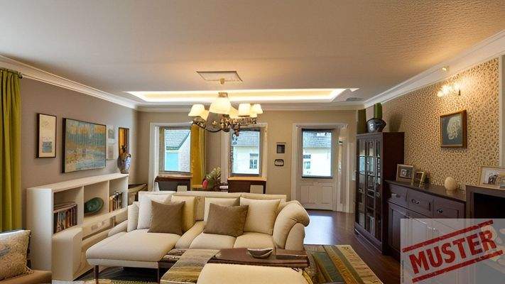 Wohnzimmer Vorderhaus Muster