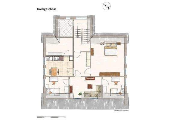 Grundriss Dachgeschoss