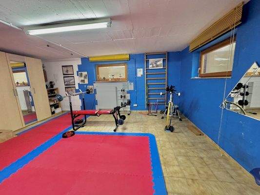 Sport- und Hobbyraum - Kellergeschoss
