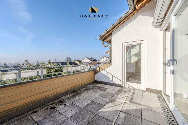 Phänomenale Aussicht. OG Loggia