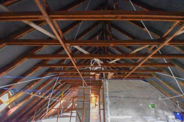 Dachrohling / unconverted attic