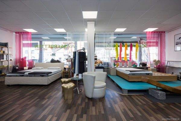 Verkaufsfläche mit Tageslicht