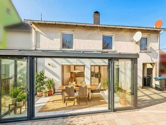 Hausrückseite Visualisierung