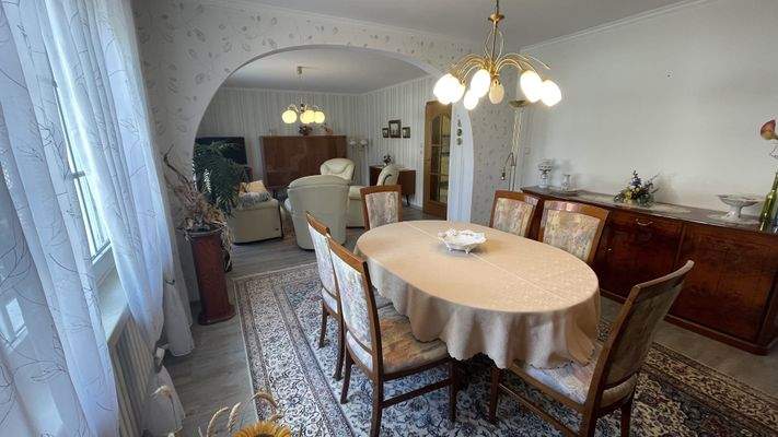 Ansicht Wohn- Esszimmer