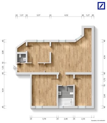 digitaler Grundriss
