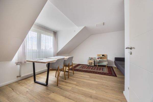 Wohnbereich im Dachgeschoss