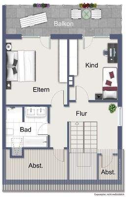 Grundriss Dachgeschoss