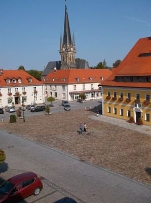 Blick aus dem Wohnzimmer