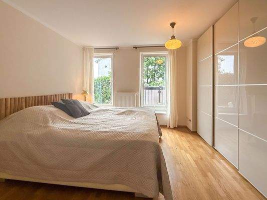 Schlafzimmer zum Süd-Osten