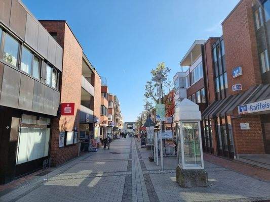 Blick Fußgängerzone