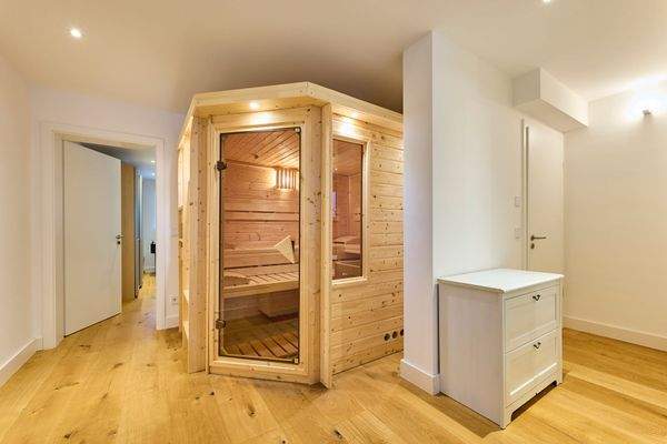Sauna im Souterrain