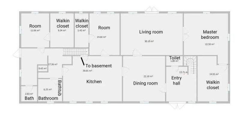 Grundriss Erdgeschoss