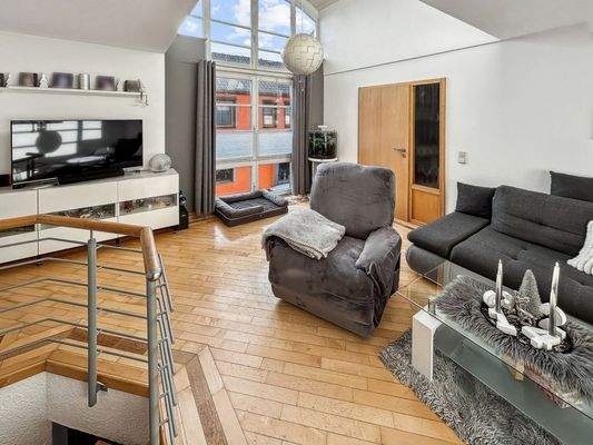 Wohnzimmer Treppenaufgang