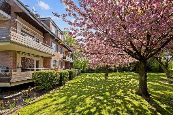 Seitenansicht Garten