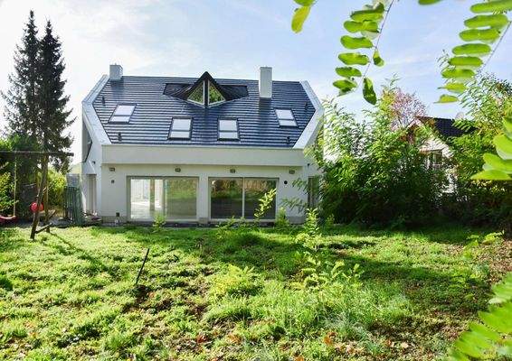 Haus aus Gertenperspektive