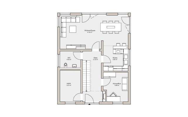 Grundriss Erdgeschoss