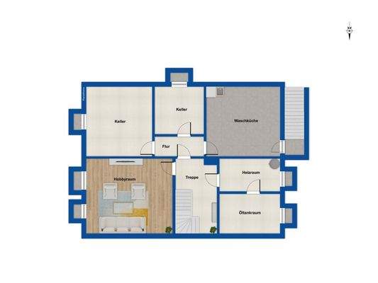 Grundriss Kellergeschoss