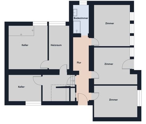 Grundrissplan UG ohne Maßstab