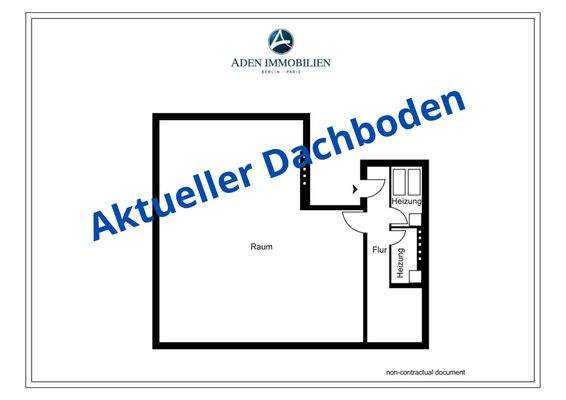 Aktueller Dachboden
