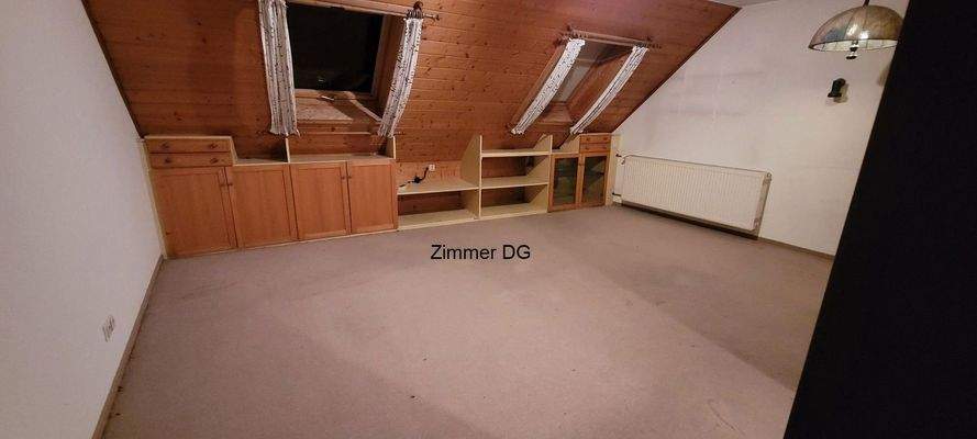 Wohn-/Schlafzimmer DG