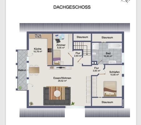 Grundriss DG